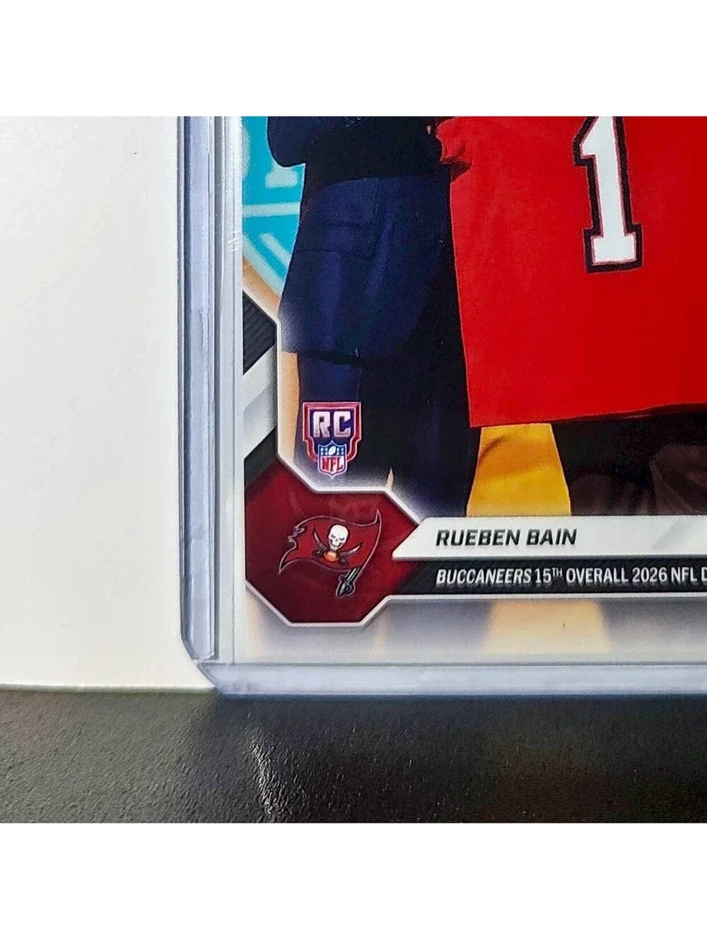 Rueben Bain Jr Rookie 2026 Topps Now Draft Night #RBAI Card Tampa Bay Buccaneers